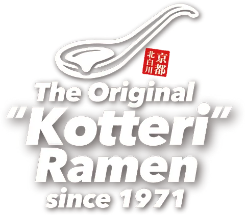 The Original "Kotteri" Ramen since 1979